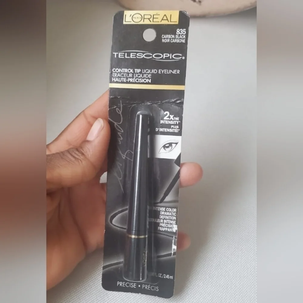 New LOREAL Telescopic Eyeliner Carbon Black 835🌴